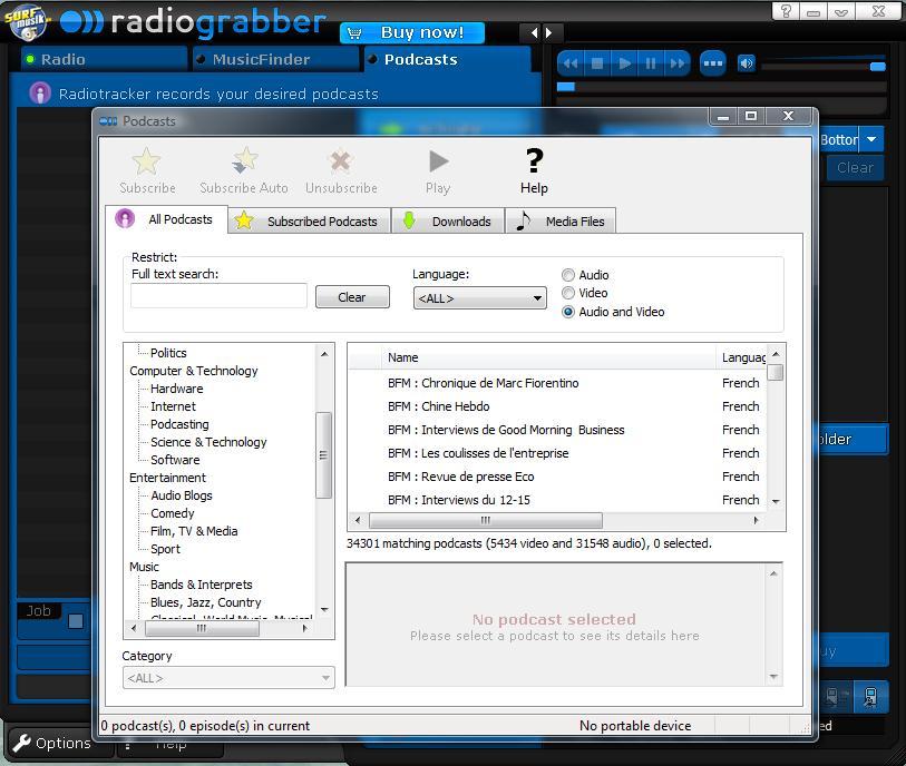 Radiograbber - Screenshot #3