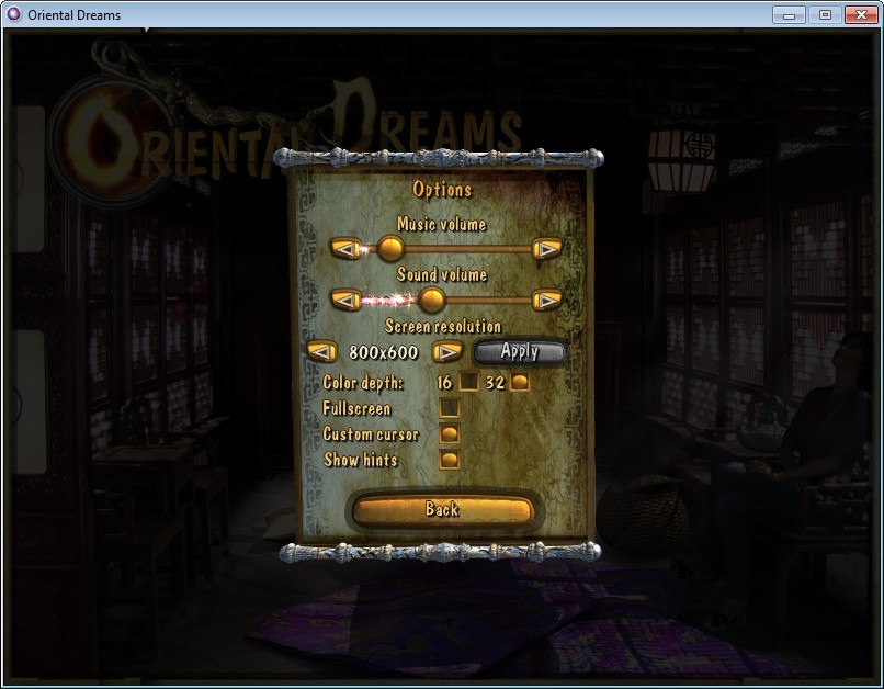 Oriental Dreams - Screenshot #2