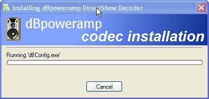 dBpowerAMP DirectShow Decoder Codec - Screenshot #1