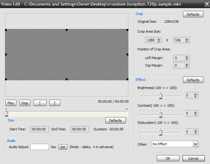 Oposoft Video Converter Professional - Screenshot #9