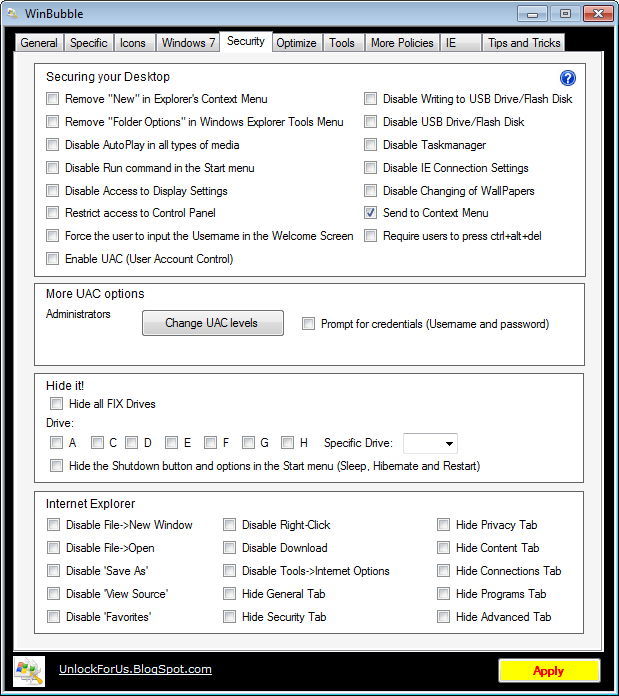 Winbubble - Screenshot #4