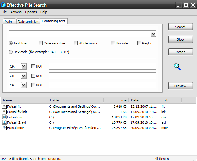 Effective File Search - Screenshot #5