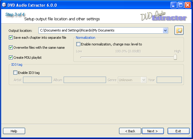 DVD Audio Extractor - Screenshot #18
