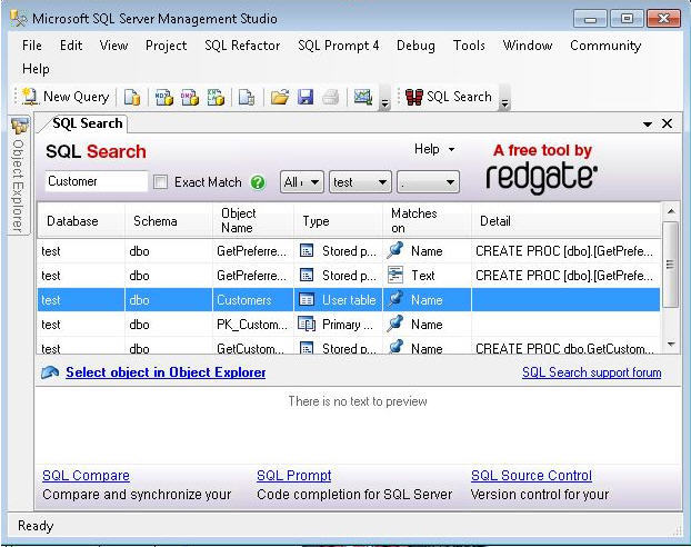 SQL Search - Screenshot #7