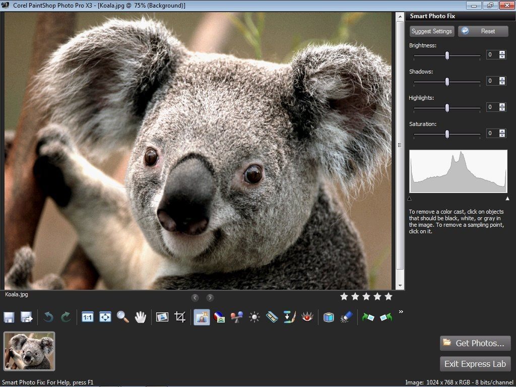 Corel PaintShop Photo Pro X3 - Screenshot #3