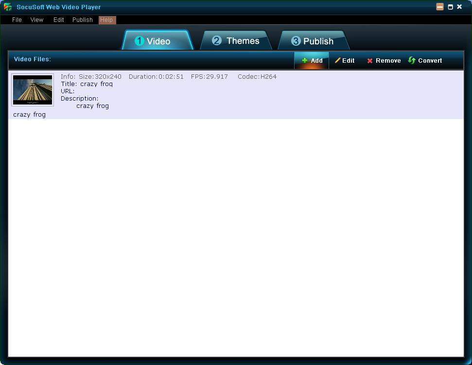 SocuSoft Web Video Player - Screenshot #6