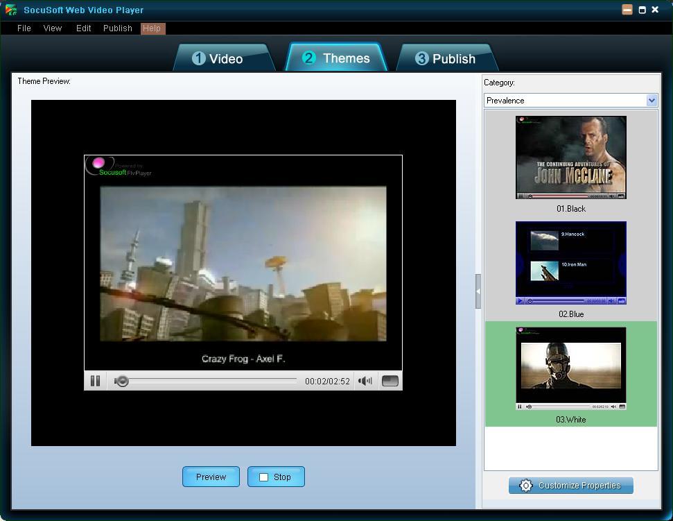 SocuSoft Web Video Player - Screenshot #4