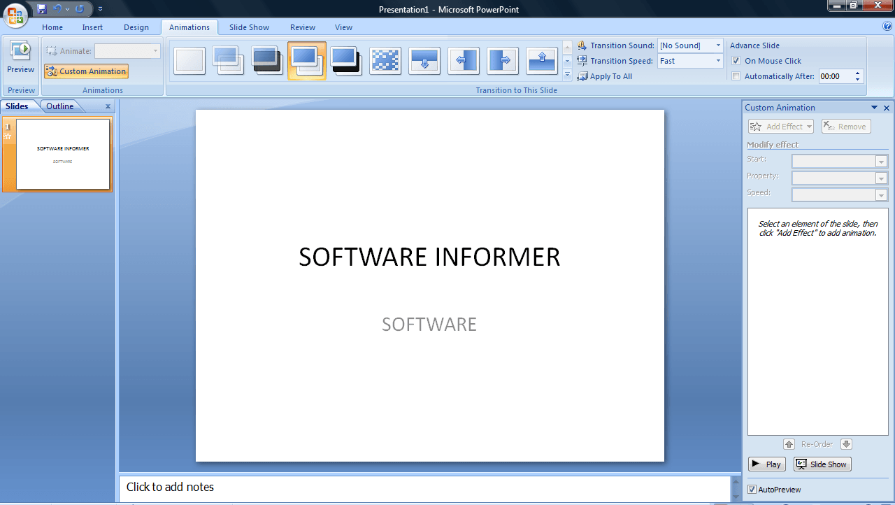 Microsoft Office PowerPoint - Screenshot #7