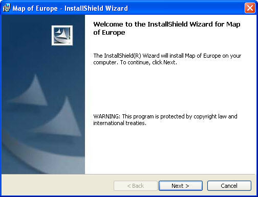 Map of Europe - Screenshot #2