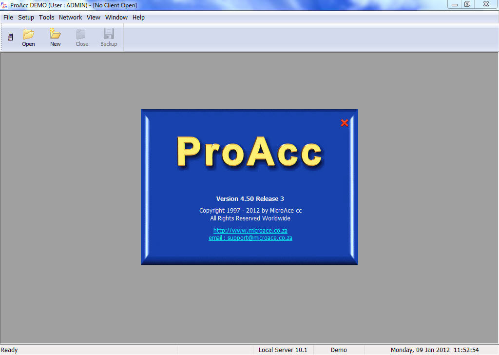 ProAcc - Screenshot #2
