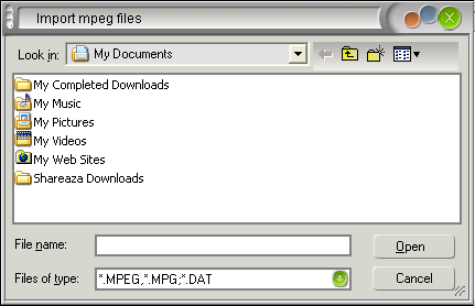 Easy MPEG to DVD Burner - Screenshot #4