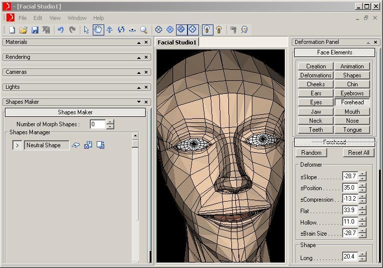 Facial Studio - Screenshot #4