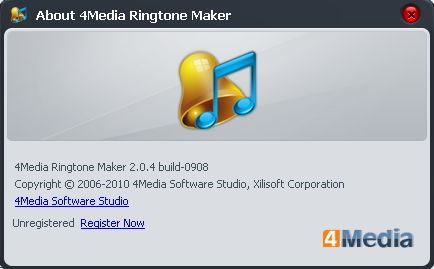 4Media Ringtone Maker - Screenshot #4
