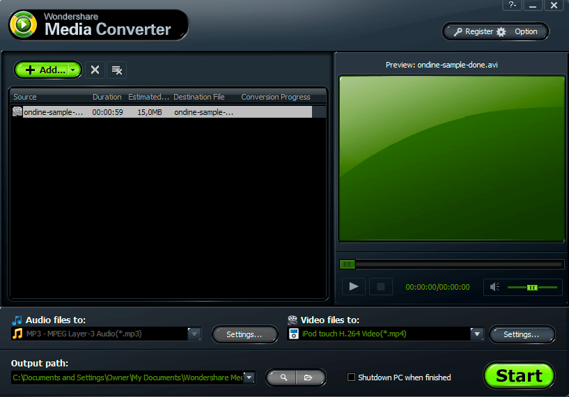 Wondershare Media Converter latest version Get best Windows software