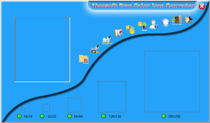 Abonsoft True Color Icon Converter - Screenshot #1