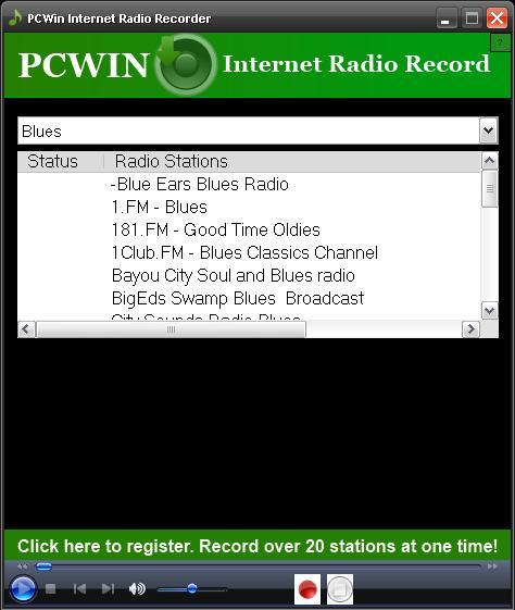 PCWin Internet Radio Recorder - Screenshot #4
