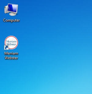 Merriam Webster Icon Installer - Screenshot #1