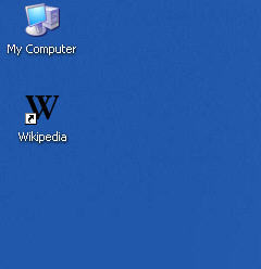 Wikipedia Icon Installer - Screenshot #1
