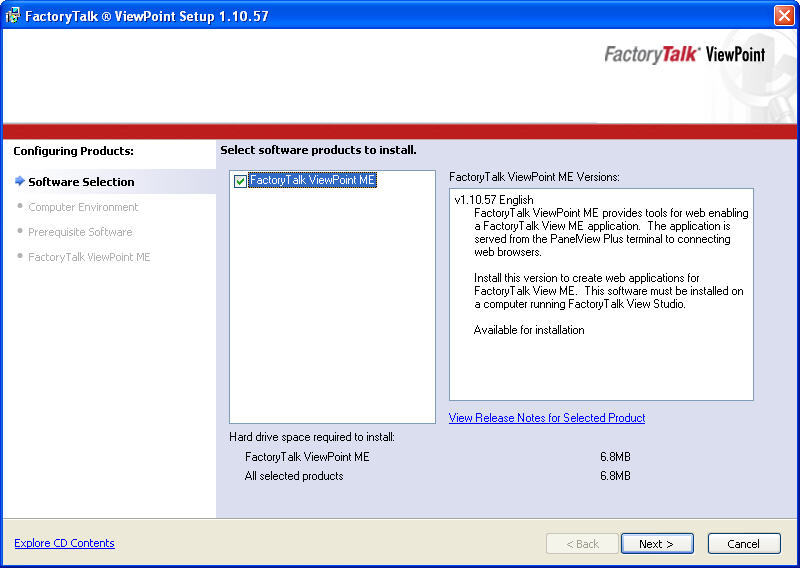 FactoryTalk ViewPoint ME - Screenshot #3
