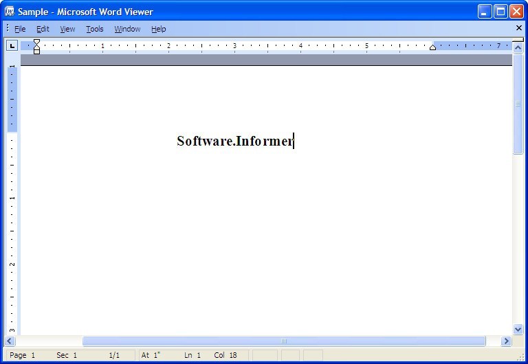 microsoft office word viewer characters