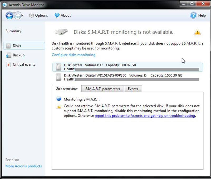 Acronis Drive Monitor latest version Get best Windows software