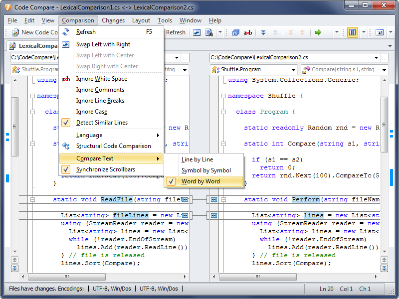 Devart Code Compare download for free - SoftDeluxe