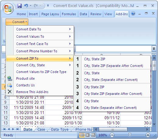 Convert value. Crfxfnm KTOOLS for Exel. Tools in excel. Xls, xlsx, zip..