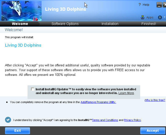 Living 3D Dolphins Animated Wallpaper - Screenshot #3