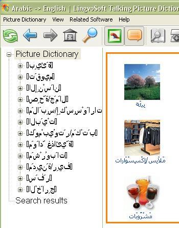 LingvoSoft Talking Picture Dictionary 2017 English <-> Arabic for Windows - Screenshot #3