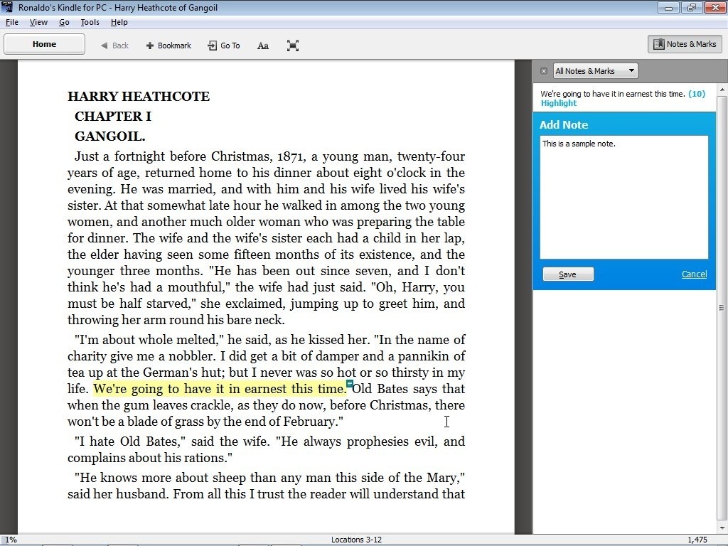Amazon Kindle For PC - Screenshot #7
