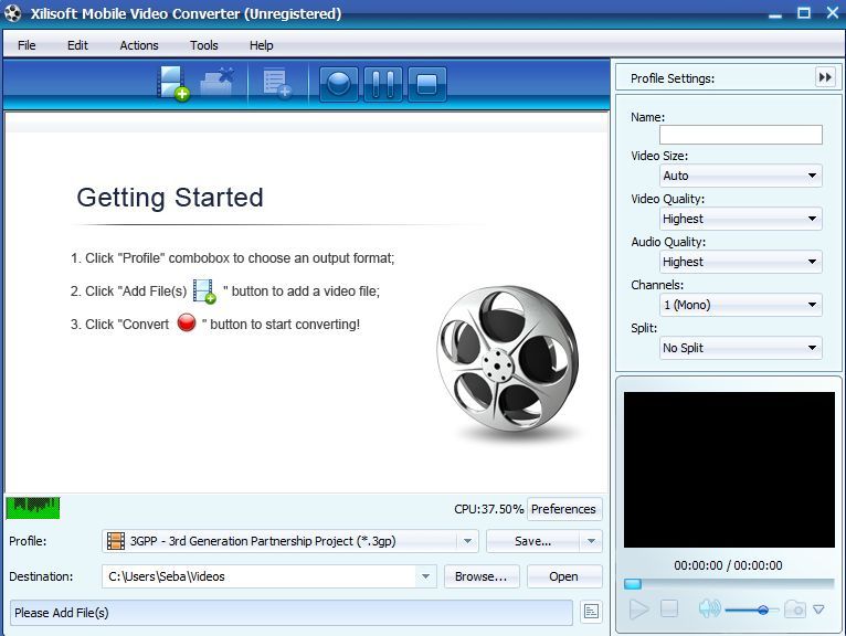 Xilisoft Mobile Video Converter - Screenshot #5