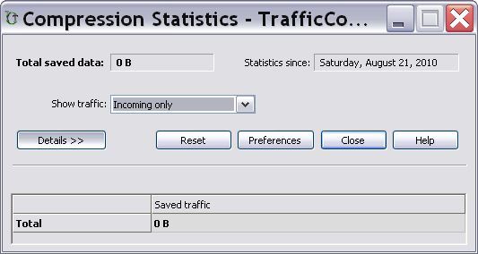 TrafficCompressor - Screenshot #1