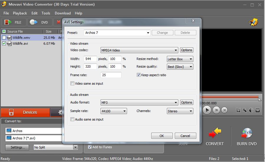 Movavi Video Converter - Screenshot #14