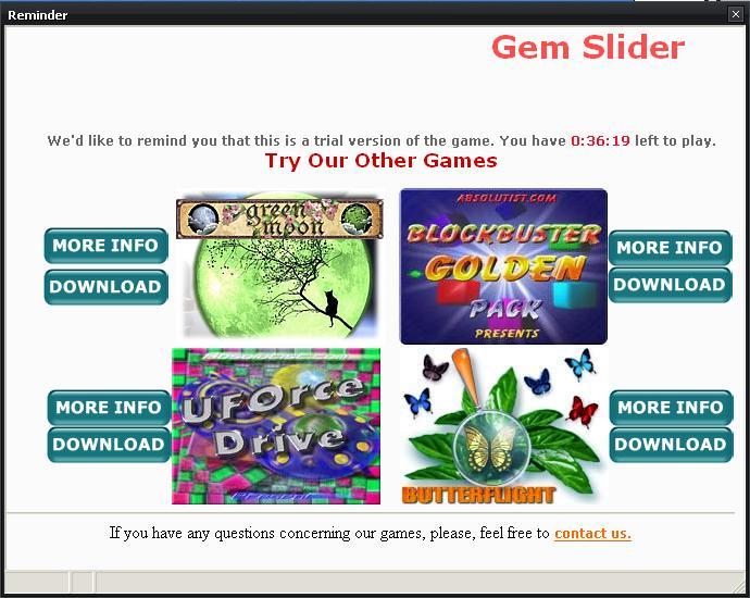 Gem Slider - Screenshot #1