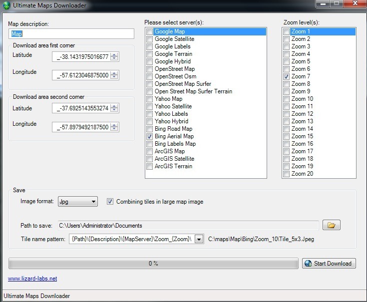 Ultimate Maps Downloader download for free - SoftDeluxe