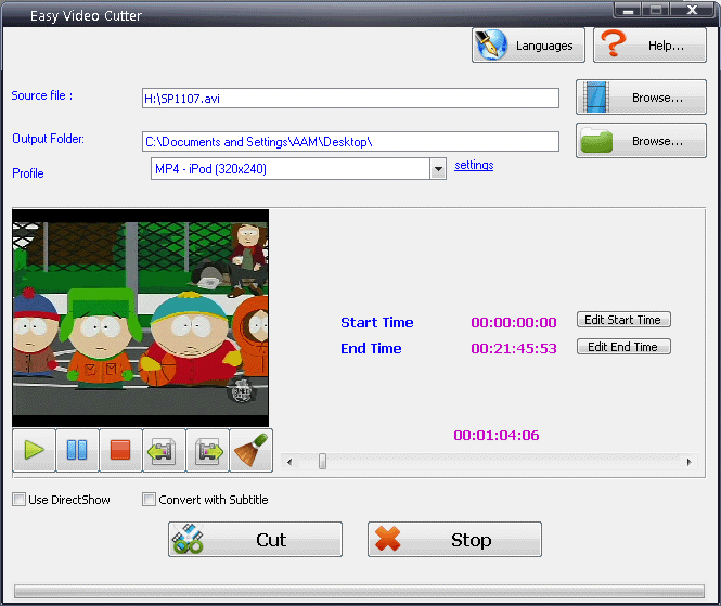 Easy Video Cutter - Screenshot #5