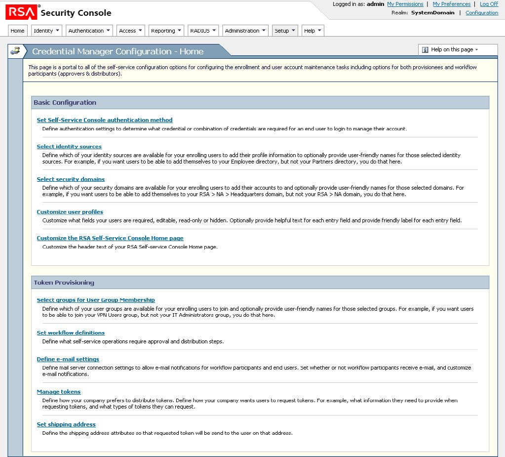 RSA Authentication Manager download for free - SoftDeluxe