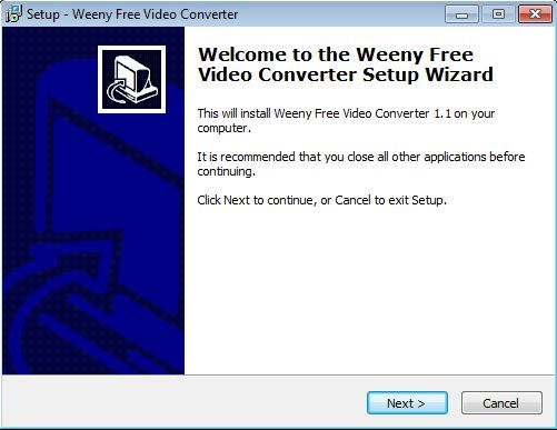 Weeny Free Video Converter - Screenshot #13