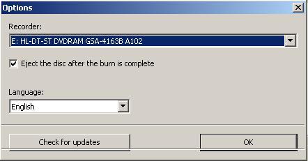 Free Audio CD Burner - Screenshot #6