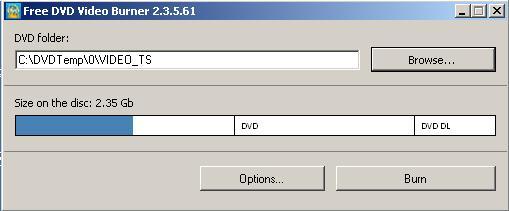 Free DVD Video Burner - Screenshot #7