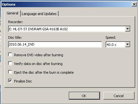 Free DVD Video Burner - Screenshot #6