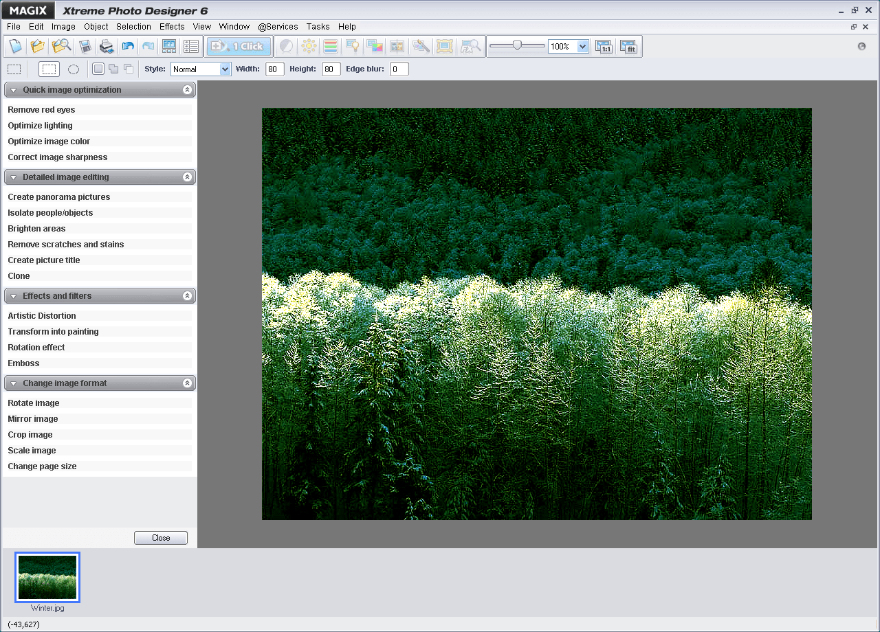 MAGIX Xtreme Photo Designer - Screenshot #9