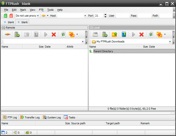 FTPRush - Screenshot #10