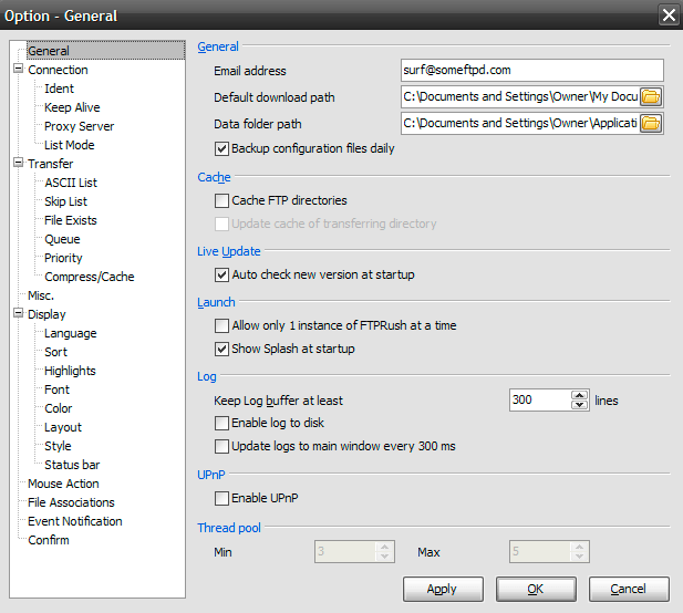 FTPRush - Screenshot #8