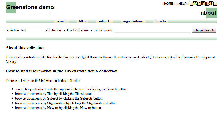 Greenstone Digital Library latest version Get best Windows software
