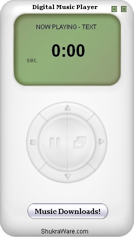 Digital Music Player - Screenshot #1