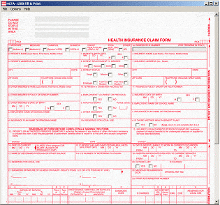 HCFA-1500 Fill & Print download for free - SoftDeluxe