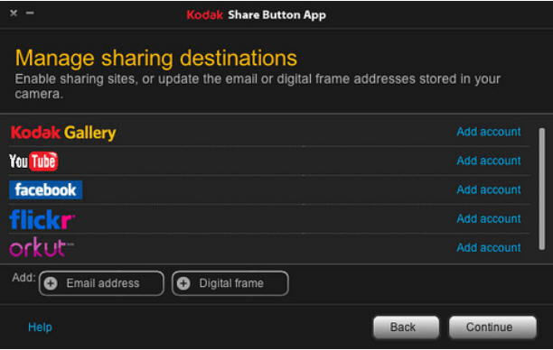 KODAK Share Button App - Screenshot #8