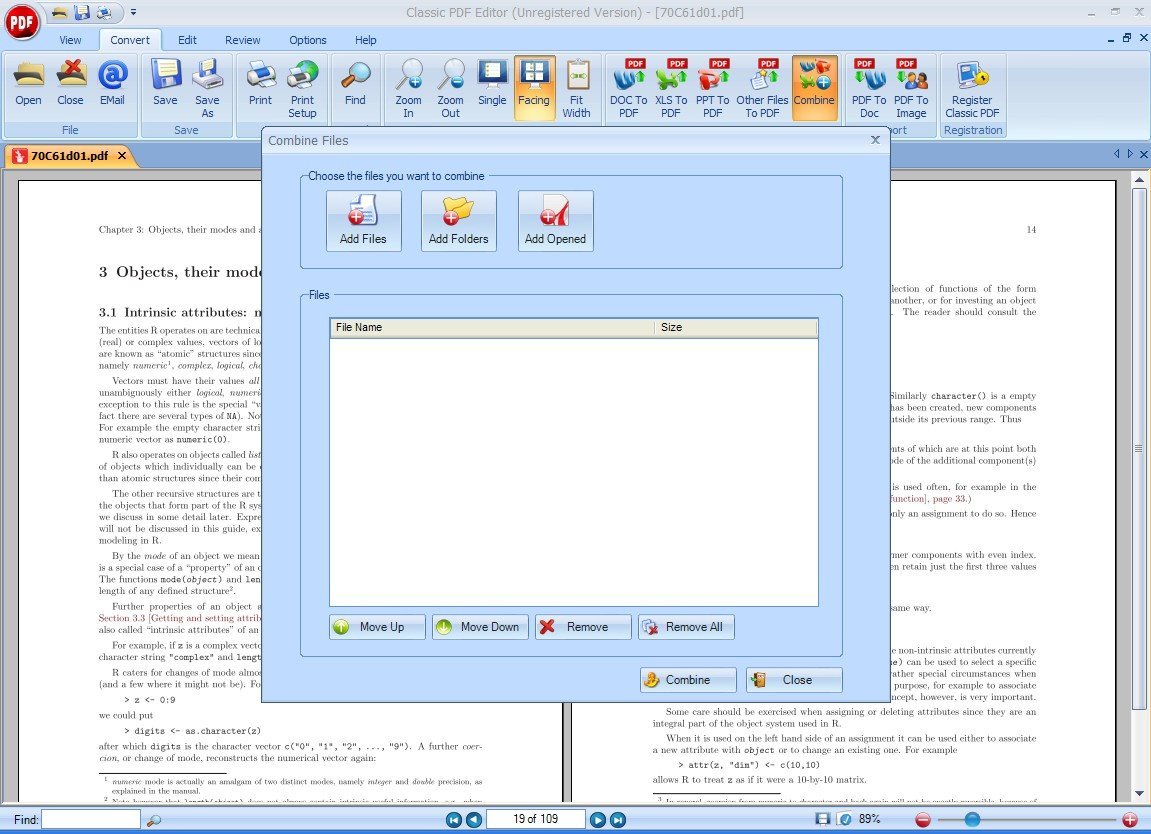 Classic PDF Editor latest version - Get best Windows software