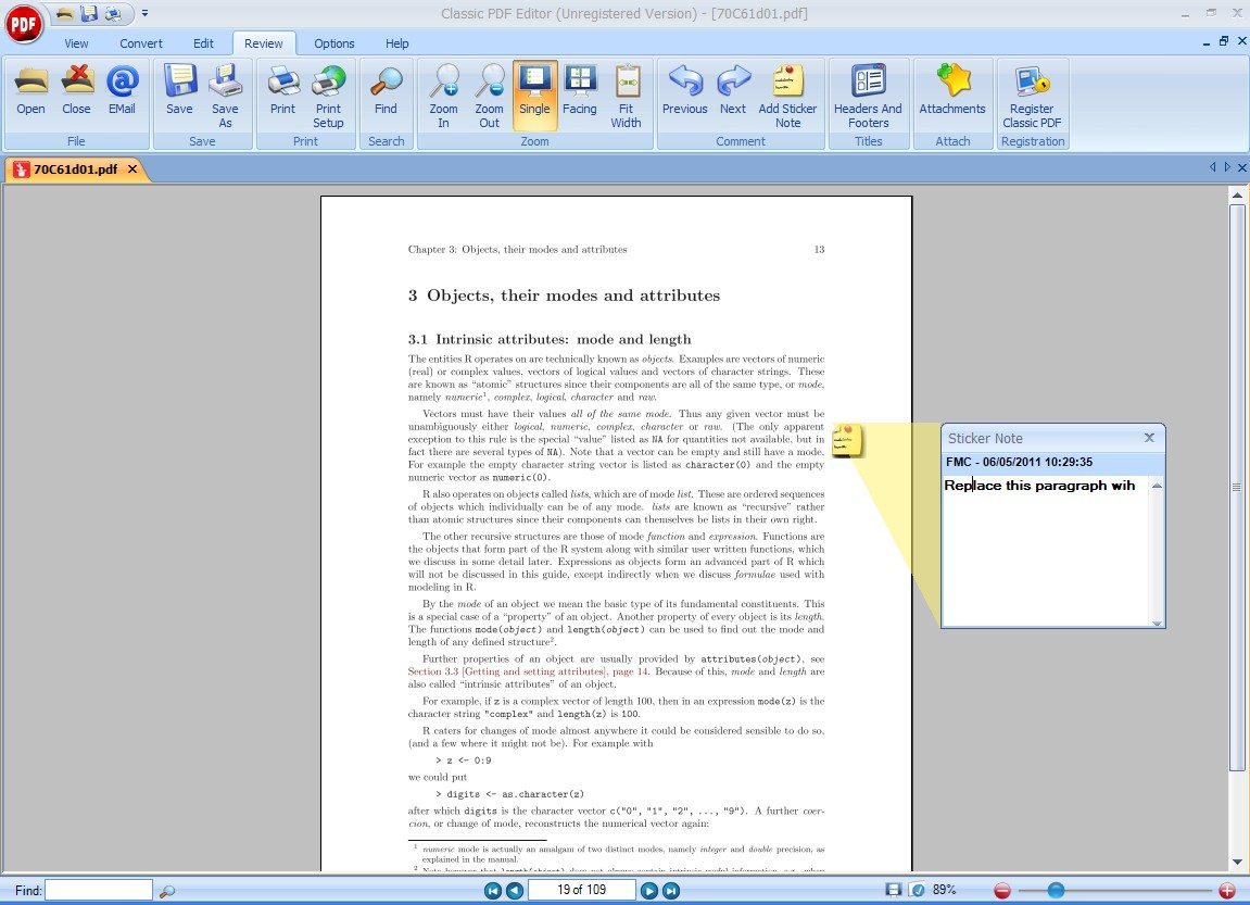 Classic PDF Editor latest version - Get best Windows software